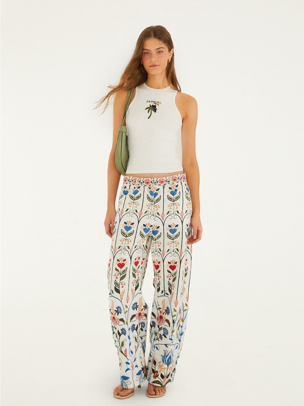 FARM RIO Fraga Print Pants